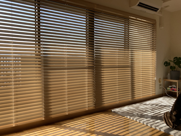 人気のウッドブラインド