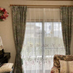 バラ色の暮らしシリーズカーテン