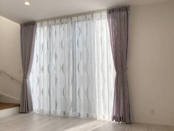 リビングウィンドートリートメント事例